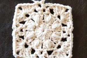 4段目を編んだ画像