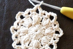 ３段目編み終わった画像