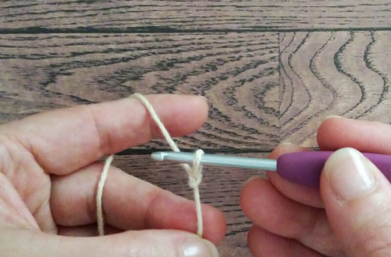 糸をかけて引き抜いた画像